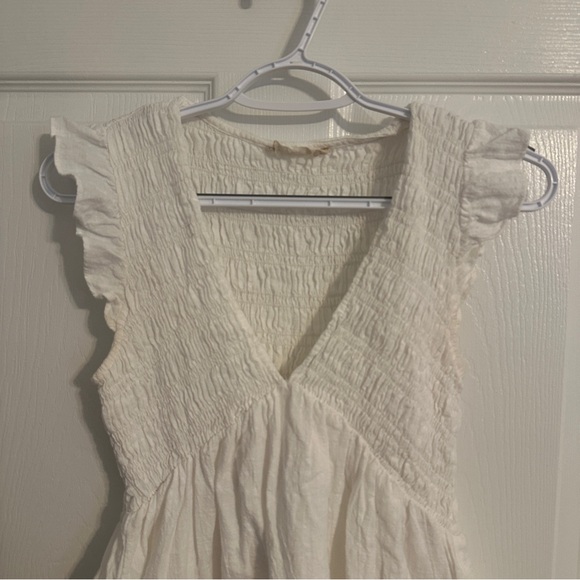 Altard State White Sleeveless Ruffle Dress - Picture 3 of 5
